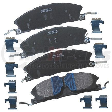 Bendix SBM1611A STOP CERAMIC DISC PAD SET