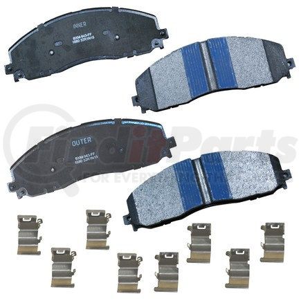 Bendix SBM1680 Stop Ceramic Disc Pad Set