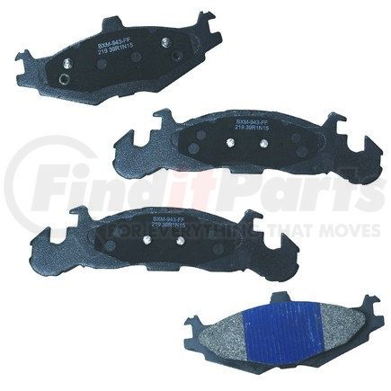 Bendix SBM219 STOP CERAMIC DISC PAD SET