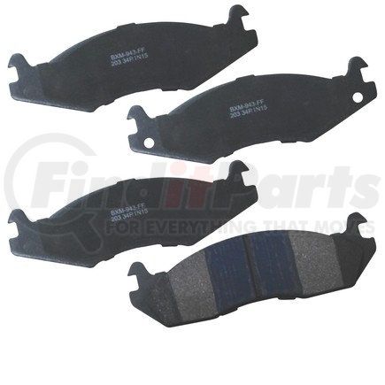 Bendix SBM203 Stop Ceramic Disc Pad Set