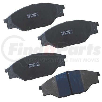 Bendix SBM303 Stop Ceramic Disc Pad Set