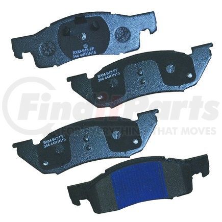 Bendix SBM344 STOP CERAMIC DISC PAD SET