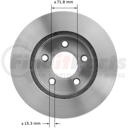 Bendix 141621 Disc Brake Rotor - 11.07 in. Outside Diameter