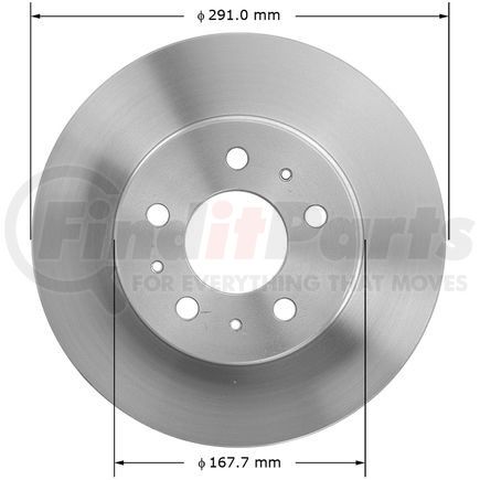 Bendix 145048 Disc Brake Rotor - 11.45 in. Outside Diameter