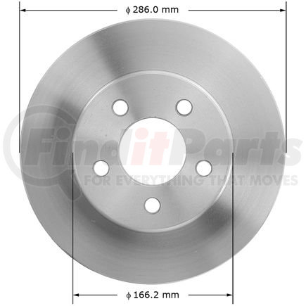 Bendix 145075 Disc Brake Rotor - 11.25 in. Outside Diameter