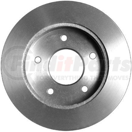 Bendix PRT1378 Disc Brake Rotor - 10.02 In OD, 0.496 In Thickness, Iron, Smooth