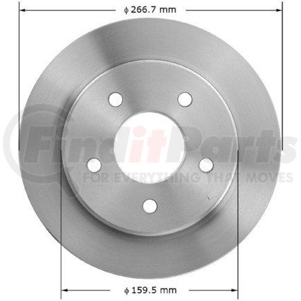Bendix PRT1401 Brake Rotor