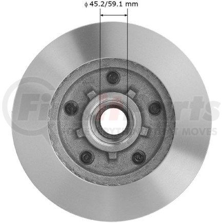 Bendix PRT1233 Brake Rotor