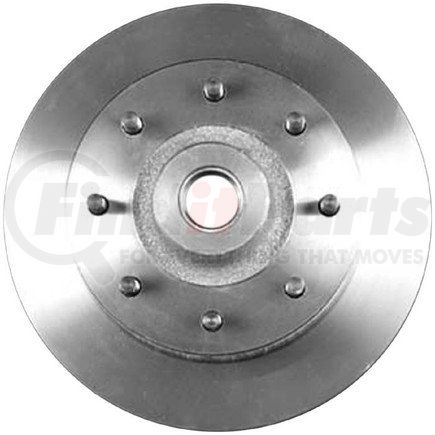 Bendix PRT1924 Disc Brake Rotor and Hub Assembly - Global, Iron, Natural, Vented, 12.82" O.D.