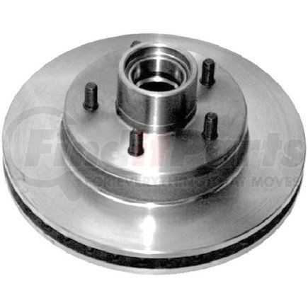 Bendix PRT5081 Disc Brake Rotor and Hub Assembly - Global, Iron, Natural, Vented, 11.86" O.D.