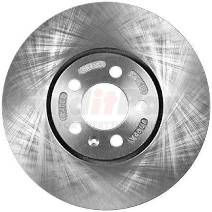Bendix PRT5110 Disc Brake Rotor - Iron, 11.32 Inch Diameter, 0.985 Inch Thickness, Vented, Smooth