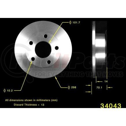 Bendix PRT1754 Rotor