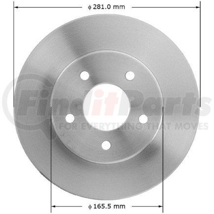 Bendix PRT1792 Brake Rotor