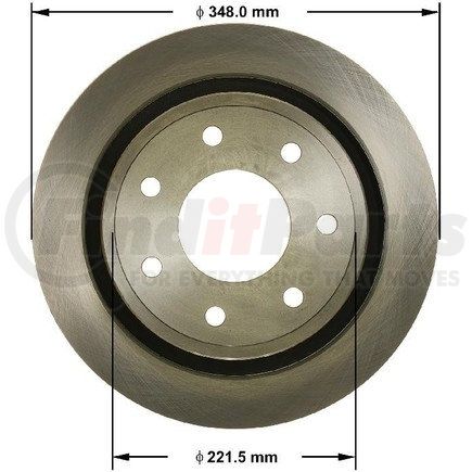 Bendix PRT6178 Brake Rotor