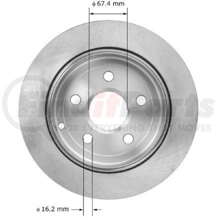 Bendix PRT5919 Rotor