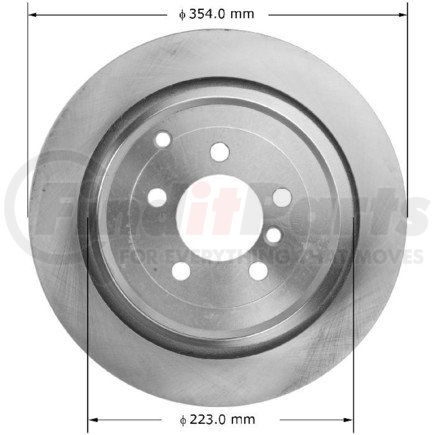 Bendix PRT5939 Brake Rotor