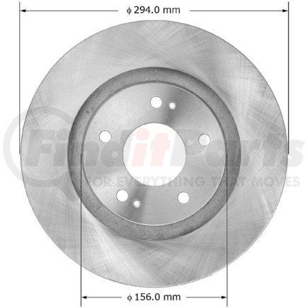 Bendix PRT5946 Brake Rotor