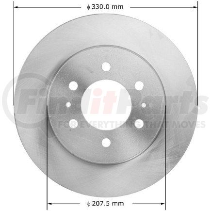 Bendix PRT6000 Brake Rotor