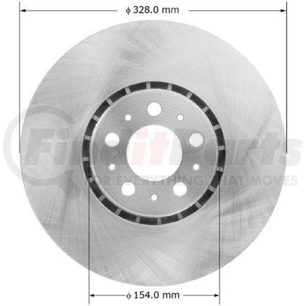 Bendix PRT6011 Brake Rotor