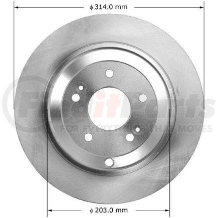 Bendix PRT6018 Rotor