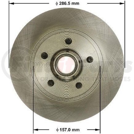 Bendix PRT6051 Brake Rotor