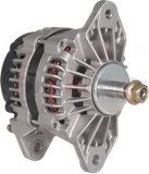 Delco Remy 8700009 Alternator - 24SI Model, 12V, 145A, 5/16 B+ Output Terminal, J180 Hinge