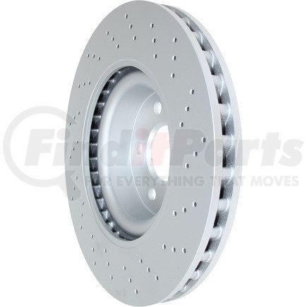 ATE BRAKE PRODUCTS SP32137 ATE Coated Single Pack Front Disc Brake Rotor SP32137 for Mercedes Benz