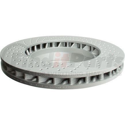 ATE Brake Products SP34102 ATE Coated Single Pack Front Right Disc Brake Rotor SP34102 for Porsche