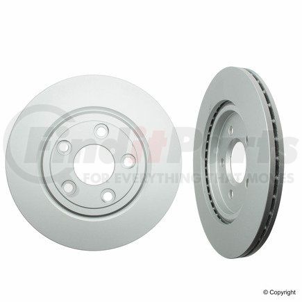 ATE Brake Products SP20708 ATE Coated Single Pack Rear Disc Brake Rotor SP20708 for Ford, Jaguar, Lincoln