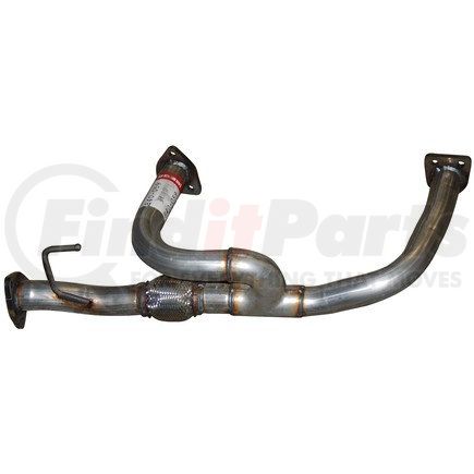 Bosal 840-059 Exhaust Pipe - Front, Aluminized Alloy Steel, Bolt-On