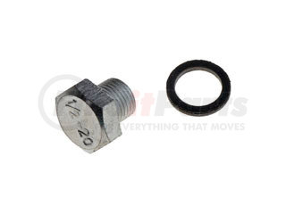 Dorman 65233 Oil Drain Plug Standard 1/2-20, Head Size 3/4 In.