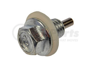 Dorman 090-050 Oil Drain Plug Magnetic M12-1.75, Head Size 15Mm