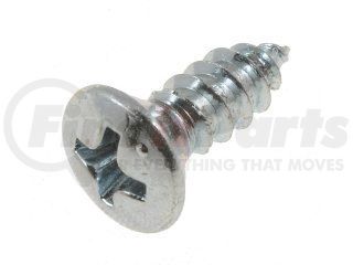 Dorman 360-205 Sheet Metal Screw-Phillips Oval Head-No. 8 x 1/2 In.