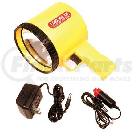 Grote 64151 Portable Spotlight - Yellow and Black Finish, 12V, Trigger Style, On/Off Switch
