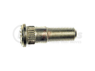 Dorman 610-134 1/2-20 Serrated Wheel Stud - .625 In. Knurl, 1-1/16 In. Length
