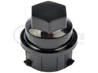 Dorman 611-620 Black Wheel Nut Cover M24-2.0, Hex 19mm