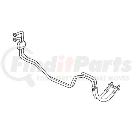 GM 15842512 PIPE ASM TRANS FLUID CLR