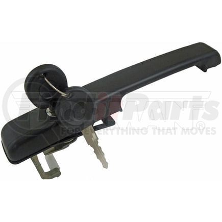 Dorman 94499 Exterior Door Handle Front Left Black Without Power Lock With Key