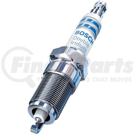 Bosch 9615 Double Iridium Pin-to-Pin Spark Plug, Up to 4X Longer Life (Pack of 1)