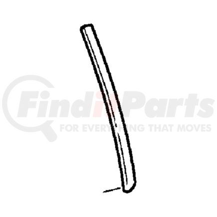 Chrysler 55256050AB Fender Seal - Passenger Side, fits 2001-2003 Dodge Dakota