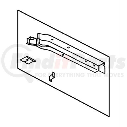 Chrysler 55275186AB Floor Sill - fits 1997-2001 Dodge Ram 1500