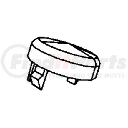 Chrysler 1EJ31XDVAD Instrument Panel Bezel - fits 2008-2014 Dodge Challenger