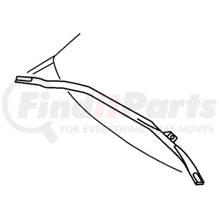 Chrysler MR468852 Suspension Stabilizer Bar Bracket - Front, Passenger Side, fits 2001-2005 Chrysler Sebring