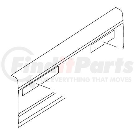 Chrysler 5GN13GX9AA DECAL. Diagram 8