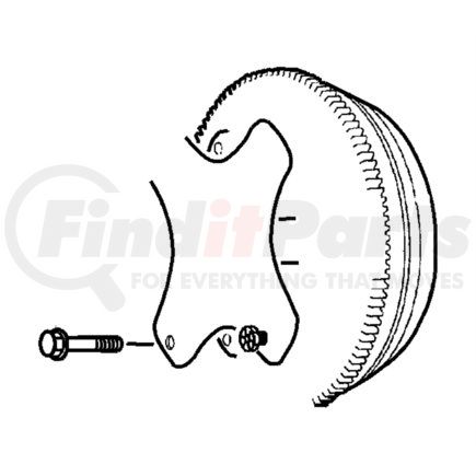 Chrysler 2315A052 HOUSING. Torque Converter. Diagram 13