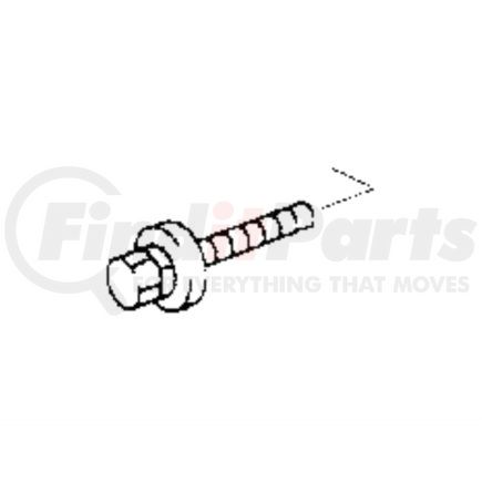 CHRYSLER MF300852 - bolt and washer. power steering oil pump. m10x55. diagram 27