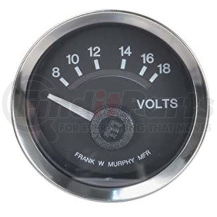 Murphy EG21VM12 Voltmeter Electric, 8-18V, 12V