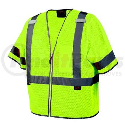 Pioneer Safety V1023960U-L Mesh Short Sleeve Safety Vest