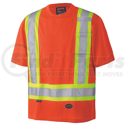 PIONEER SAFETY V1051150U-S Birdseye Safety T-Shirt