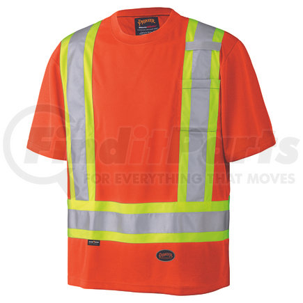 Pioneer Safety V1051150U-S Birdseye Safety T-Shirt